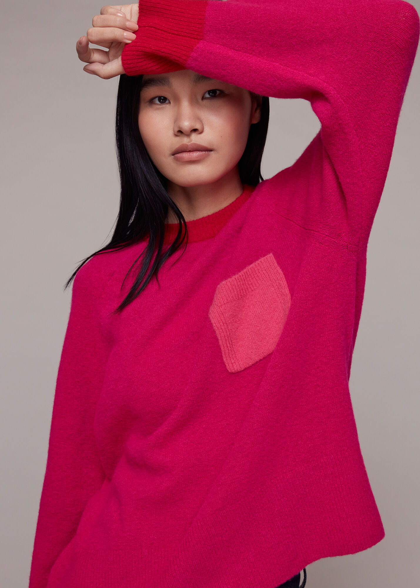 Whistles discount pink jumper